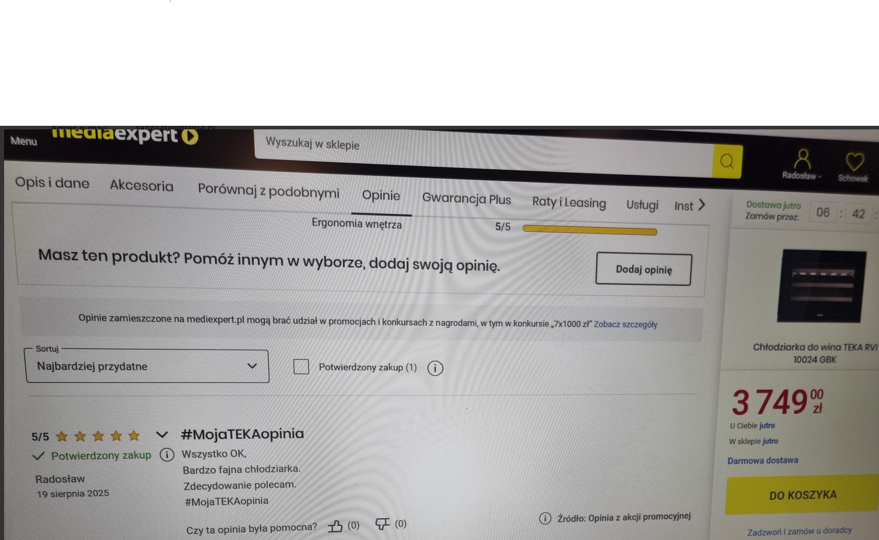 Przykładowa opinia